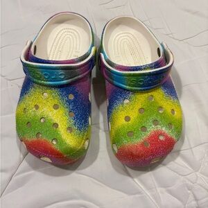 CROCS Kids Rainbow Clogs
